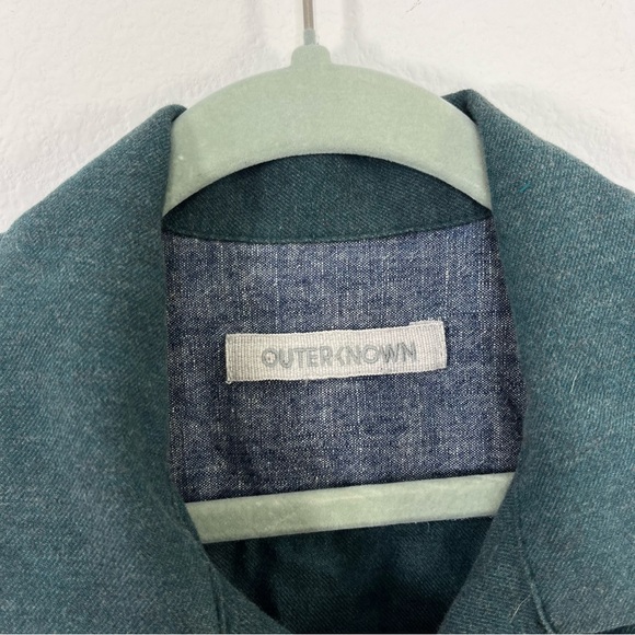 OUTERKNOWN Flannel Shirt 100% Cotton size Medium - Picture 3 of 8
